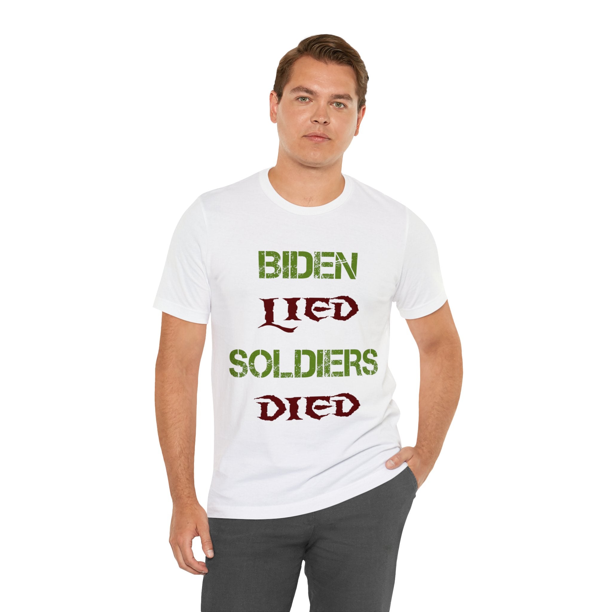 Biden Lied Soldiers Died - Colorful