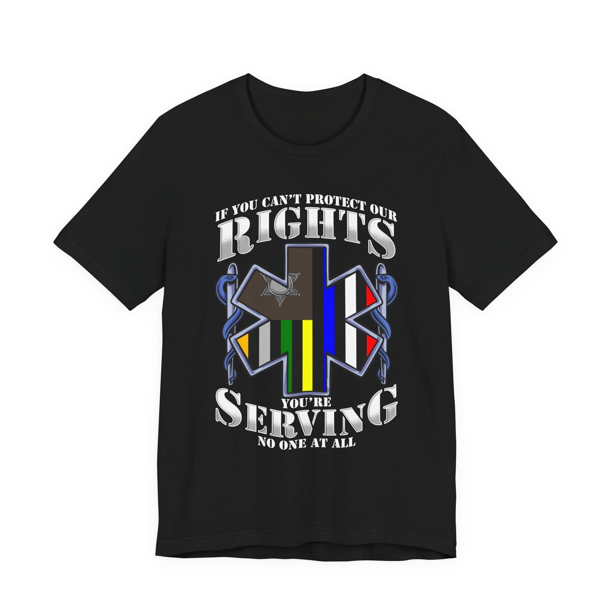 Thin EMS Line Tee - Rights/Serving