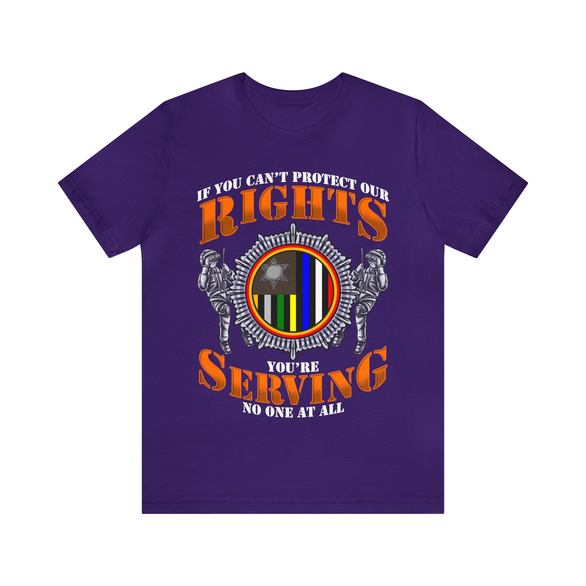 Thin Search & Rescue Line Tee - Rights/Serving