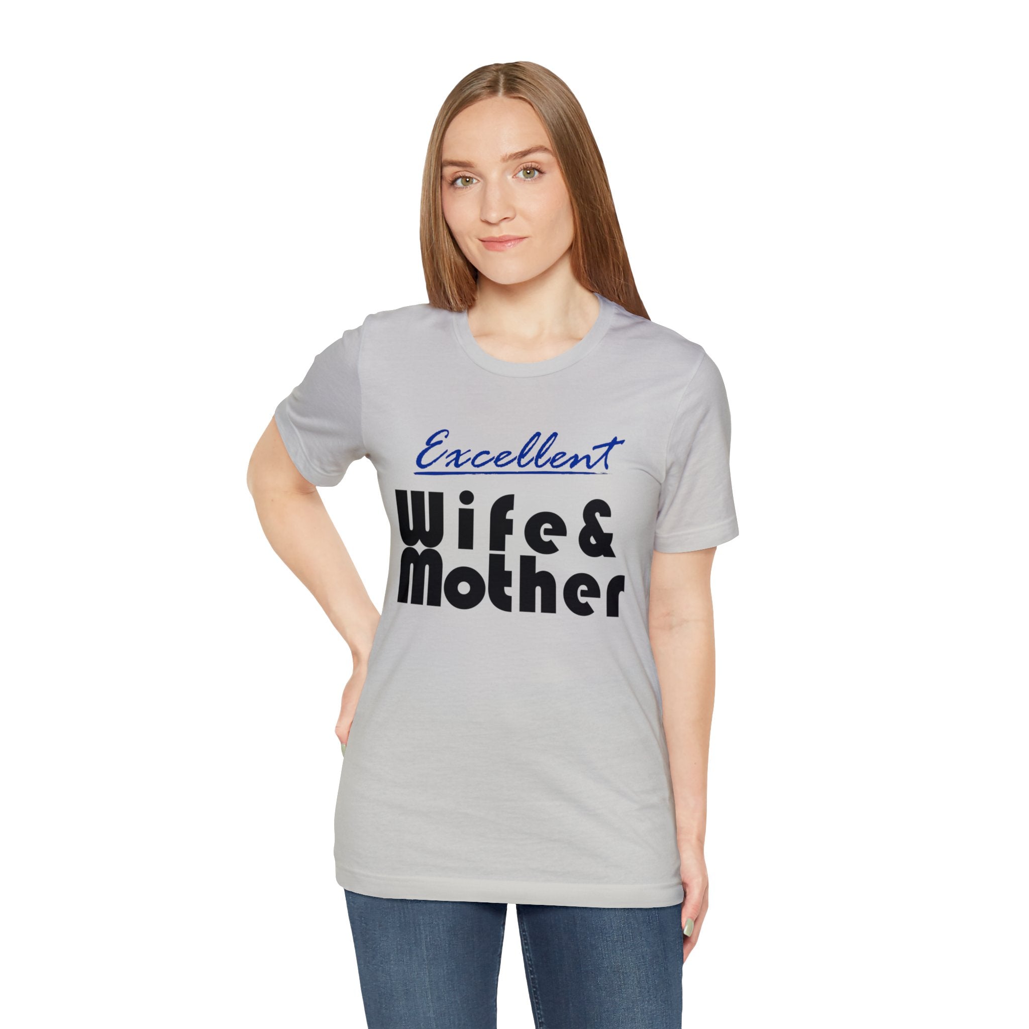 Excellent Wife & Mother - Royal Blue